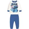 Disney Pigiama Felpato Stitch Bimbo 12m-30m Disney Cod. DY32A6383