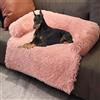 Danchen Divano letto ortopedico per cani morbido peluche calmante cuscino per cani, sollievo di lusso migliorato sonno cane ultra pad coperta letto per cani di taglia grande e media, lavabile,