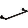 Lineabeta Porta asciugamani Baketo in ottone nero L.30 cm