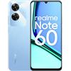 realme Note 60 Smartphone 4+128 GB, garanzia di fluidità ArmorShell di 48 mesi, fotocamera Super Clear da 32 MP, display Eye Comfort, da 90 Hz batteria massiccia da 5000 mAh, Voyage Blue