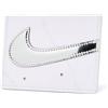 Nike Icon Air Force 1 Card Wallet Portafogli Carte Credito Patente Schede Metallic Silver
