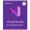 Microsoft VISUAL STUDIO 2019 PROFESSIONAL ACTIVATION KEY - (PC) - Licenza A Vita