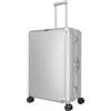 Travelite NEXT carrello in alluminio (L) Argento