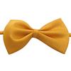 Hshduti Papillon per animali domestici, con collare regolabile, tinta unita, regolabile, per cani, gatti, gatti, per feste, matrimoni, compleanni, colore giallo