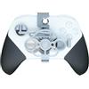 Generico Mini volante per Xbox Series Elite2 Game Controller Stampa 3D Gamepad ausiliario Sostituzione Racking Accessori di gioco (Argento)