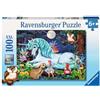 Ravensburger Foresta Incantata - Puzzle 100 Pezzi, Multicolore