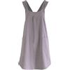 QFEHTHSK 1 Grembiule Semplice In Cotone E Lino In Stile Giapponese E Coreano, Grembiule Da Casa Per Donna, Grembiule Non Necessita Di Essere Allacciato, Grembiule Da Cucina, Grembiule Adatto A Più Scene