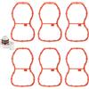 GNXfixt Kit di tappi per alette vorticose Drallklappenstopfen per 3er F34 F30 F31 4er F32 F33 F36 5er GT F07 F10 F11 6er F12 F13 F06 7er F01 X3 F25 X4 F26 X5 F15 F85 X6 E71 E72 F16 F86 N57 Guarnizione