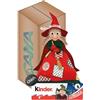 CAIYA Kinder Bambola Befana 2024 Happy Snack con 5 Pezzi: Kinder Cerali, Bueno, Cioccolato e Kinder Cards 165g con Portachiavi CAIYA®