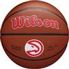Wilson Pallone da Basket NBA Team Alliance, Con Superficie Pure Feel e Tecnologia Dual Depth, Con Maggiore Stabilità Aerea, Colore: Marrone, Taglia: 7