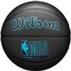 Wilson Pallone da Basket NBA Forge Plus, Con Una Sensazione Pura e Una Resistenza Senza Pari, Offre Una Presa D'Élite, Rimbalzo Costante e Ritenzione Dell'Aria, Colore: Antracite, Taglia: 7