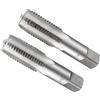 CoCud Mano Filettatura Maschi, M24 x 3 Filettatura, Metrica Lega Utensile Acciaio Vite Maschiatura Conicità Inferiore Maschiatura - (per Macchina Filettatura Riparazione), 1 paio
