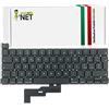 new net Keyboards - Tastiera Compatibile con Notebook Mac Book PRO 13 A2289 Anno 2020 3456 A2289 16.3 MXK62LL/A[ Layout ITA - Senza Frame ]