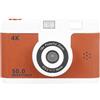 Generic Fotocamera Digitale, Luce di Riempimento 1080P 50MP HD Schermo IPS HD da 2,4 Pollici OTG Wireless Fidelity Piccola Fotocamera Compatta Zoom Digitale 16X MP3 con Giochi da Viaggio