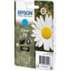 EPSON CARTUCCIA CIANO EPSON CLARIA HOMESERIE 18/MARGHERITA IN CONF. BLISTER RS