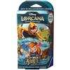 Ravensburger Disney Lorcana TCG: Deck precostruito per 1 giocatore Il Mare Azurite - Smeraldo & Zaffiro, da 8 Anni