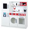 roba Kids Cocina Grande para Niños Küche Cucina Bambini, Colore Bianco Rosso, 85x80.5x29 cm (1er Pack), 480226