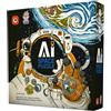 PORTAL GAMES Smart Flamingo | AI Space Puzzle | Cooperative Sci-Fi Board Game | AI-Driven Communication Puzzle | 2-5 Players | 30 Minutes | Ages 8+