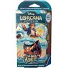 Ravensburger Disney Lorcana TCG: Deck precostruito 1 Giocatore Il Mare Azurite - Ambra & Rubis, da 8 Anni