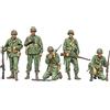 Tamiya 35379 1:35 US Squadra di Fanteria (5) - Costruzione di modellini, plastica, Hobby, Artigianato, Incolla, Modello, Montaggio, Non Verniciato
