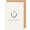 Edition Seidel biglietto di compleanno premium con busta. Biglietto di auguri di compleanno Happy Birthday uomo donna bambino smiley (G3645 SW024)