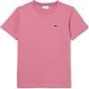 Lacoste TJ1442, T-Shirt, Unisex - Bambini e ragazzi, Rosa (Reseda Pink), 8 anni