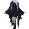 Generic Abito Halloween Donna Travestimento Pipistrello Masquerade Suora Abiti Donna Halloween Nero Angelo Diavolo Strega Abito Gonna Adulto Scheletro Sexy Costume Multicolore Zombie Vintage Cosplay