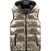 HEONSATI Cappotti Senza Maniche da Donna Vestibilità Cappotto Invernale Imbottita Smanicato Elegante Piumino Inverno con Cappuccio Trapuntato Gilet Donna Termica Giacche Zip Curvy Giubbotto Taglie Forti