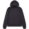 Champion Legacy C-Tech (220395) -TCV Stretch Poly-Cotton Interlock Full-Zip Felpa con Cappuccio, Grigio Antracite/Grigio Antracite (PHA/PHA), L Uomo