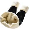 Generic Leggings Invernali Leggings Termici Skinny Leggings in lana di agnello extra spessi Pantaloni autunnali e invernali da donna più ispessimento della Pantalone Vita Alta Donna Pantaloni Donna (Black, L)