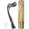myBESTbike - Supporto per bicicletta da 24 a 29 pollici, altezza regolabile, piedini antiscivolo punteggiati, carico 35 kg, supporto stabile per bici da città, mountain bike, bici da pendolari