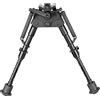 bravovski 6-9 Pollici tattico di Caccia Altezza Regolabile Girevole Benchrest Bipiede Basculante con Leva di Regolazione Rapida
