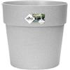 Elho Vibia Straight Round 40 - Vaso per Esterno - Ø 39.0 x H 36.8 cm - Grigio/Living Concrete