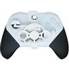Generico Mini volante per Xbox Series Elite2 Game Controller Stampa 3D Gamepad ausiliario Sostituzione Racking Accessori di gioco (Bianco)