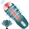 Mtoys ṣēx toiēs uómó Elettrico Massaggiatore 6 vibrạntē,supporto 145°,Ṃaṣtṵrbatórē ṵómó rēaaliṣticó (verde)