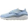 Nike Air Footscape, Sneaker Donna, Denim Wheat Gold Ice Blue White, 35.5 EU