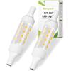 Karyoosi R7S LED 78mm 5W 550LM Equivalente a Lampada Alogena R7S J118 60W, Bianco Neutro 4000K, Lampadine LED 78mm, Non Dimmerabile, AC 220V - 240V, 360 Gradi, 2 Pezzi