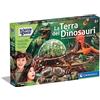 Clementoni- Scienza Lab-La Terra Kit Paleontologia, Botanica e Geologia, Laboratorio Scientifico Bambini 8 Anni, Gioco Dinosauri, Vulcani, Terrarium, Made in Italy, Colore Italiano, Large, 19340