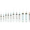 SAFETY SpA Safety Siringa 10 Ml Ago Gauge 22 Numero 12 Cono Centrale, 1 Pezzo, Siringa Monouso per Dosaggi Precisi