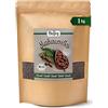 Biojoy Granella di cacao BIO Criollo, cruda, senza zuccheri aggiunti, 1 kg | Dal Perù, naturale, ideale per dolci o da mangiare, Theobroma cacao L.