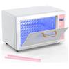 HomdMarket Sterilizzatore per estetista, 10L grande sterilizzatore per utensili per unghie, scatola multifunzionale per pulizia delle unghie, armadio di pulizia di grande capacità per uso domestico, e spa