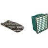 MisterVac Set di filtri adatto per Vorwerk Folletto VK 130, 131 con spazzola elettrica EB 350 351