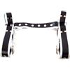 Fetish Play Halter Harness (Medium, Black and White)
