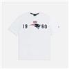 New Era T-Shirt Oversize NFL Games Square Arch England Patriots Bianca