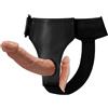 GFGYHPY ZQ Dìdó Doppia Testa Pènètràzione Pènè Dìdó Indossabile Strápon Uomo Donne Coppia Réaliśtico Morbido In Sílicone Pènè Per Donne Con Ciňturon Portatile Xl Finto Per Donne Con Cîntúrà Ānale