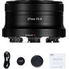 AstrHori AF 27mm F2.8 Auto Focus APS-C Frame Camera Lens Ultra-Compact Pancake Lens, Grande Apertura, Obiettivo per Fotocamera Mirrorless Prime for Nikon Z Mount ZFC, Z30, Z50, ecc.