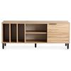 Hanah Home Supporto per TV, melammina, Quercia, Taglia Unica