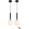 ESDFGYU Lampadario a Sospensione a Batteria con Lampadina Ricaricabile dimmerabile e programmabile, lampadario a soffitto sospeso Alimentato a Batteria Non cablato, per Tavolo da Pranzo is