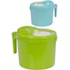 Lacatrade Centrifuga per Insalata con Manico, 22 cm, Multicolore, 20 x 27 x 20 cm