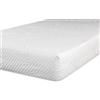 V.I.P. Very Important Pillow Coprimaterasso No Stress Rilassante Effetto Massaggio Protezione Made in Italy, Bianco, 90 X 200 Singolo, Tessuto Jacquard Bielastico